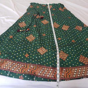 Skirt,top and lond scarf Indian wedding dress